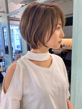 ロンドプロフィール 浦和(Lond profil) 浦和ショートヘアショートカット白髪ぼかし白髪染めボブ40代50代