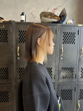 アチーブリス(achieve Liss) イヤリングカラー×ベージュ×外国人風カラー10代20代30代