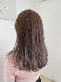 イルミナカラーでつくるくすみベージュ◎