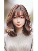 コテ巻きボブ
