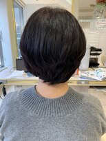 アッシュ 仙川店(Ash)&nbsp;50代　クセ毛でも大丈夫！乾かしただけでまとまるショートカット