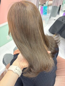 ガーランド(Girland) 【girland】オリーブベージュ/韓国風/レイヤーカット