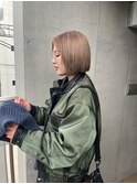 切りっぱなしボブ　ヘイリーボブ　タッセルボブ