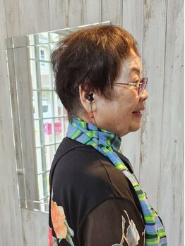 サシェイ(SACHET)の写真/グレイカラーでもお洒落を楽しめる！大人女性の為の上質空間で髪も心も癒してみて…♪