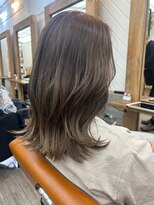 ネウィ ハウオリ 札幌駅前(newi hau'oli)&nbsp;ダークアッシュシアーカラーヘアケア特化型TOKIOトリートメント