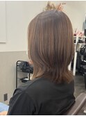 大人可愛い20代30代40代50代ミディアムくびれボブ