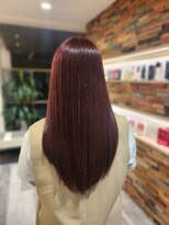 リコ エスト 上野店(lico est)&nbsp;ピンクブラウン/ロングレイヤー/艶カラー