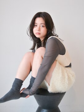 テトテ 三宮店(Tetote) 【tetote三宮】ナチュラルワンレンスタイル/黒髪