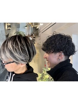 【メンズカット+ニュアンスパーマ\8000~】メンズ人気NO.1☆パーマでスタイリング楽々&ニュアンスをプラス！