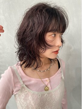 ウェイビーズ(WAVY'S) f/w Bordeaux × perm