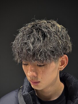 ヒロギンザ 大阪本店(HIRO GINZA) スパイラルメッシュフェードマッシュ