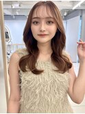 韓国ヘア/くびれ巻き/ヨシンモリ/小顔カット/イメチェン
