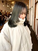 モク 大阪梅田店(MOK) 【顔まわりカット】ウルフレイヤー