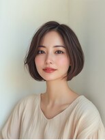 e.m.a プレミアムビューティーサロン 栄駅店(e.m.a PREMIUM BEAUTY SALON)&nbsp;大人な丸みボブ