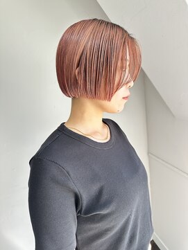 ゲームバイアランスミシー 心斎橋(GAME by Alan Smithee) ボブ/ミニボブ/切りっぱなしボブ/ワンレン/ピンク/髪質改善