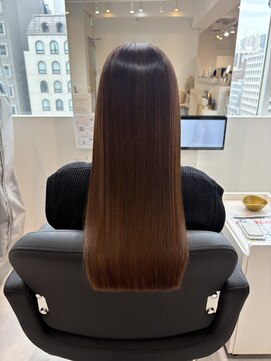 エミュスト(Emuest) 髪質改善 縮毛矯正 酸性ストレート 心斎橋 トリートメント