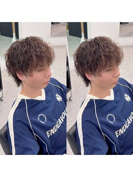 ブライト(BRIGHT) マッシュウルフツイストスパイラルパーマ