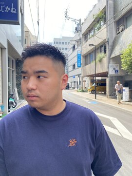 レンゲン(LENGEN) メンズパーマフェードバーバーツイスト理容室カット