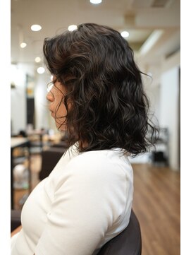 ノラキチジョウジ(NORA KICHIJOJI) 外国人風パーマウルフカットウルフパーマレイヤーパーマ耳かけ