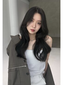 エヌ 大阪梅田店(enu) 髪質改善×韓国風顔周りレイヤー