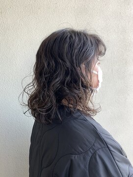 ラ クープ Lacoupe ミディアム　ウェーブパーマ