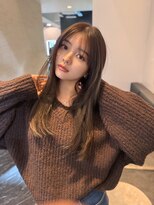 シェノン バイ アランスミシー 表参道(CHAINON by Alan smithee)&nbsp;表参道/クラゲヘアー/オリーブグレー/小顔/ココアベージュ/渋谷