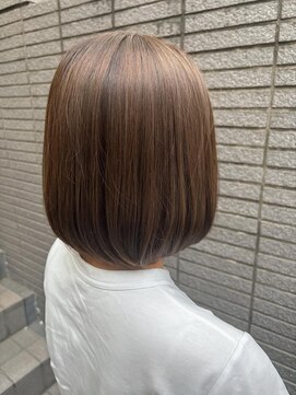 ミルクティーブラウン