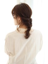 ビューティーアンドフリーハコ(Beauty&Free HACO)&nbsp;大人可愛い/ゆるふわアレンジ/編みおろしスタイル