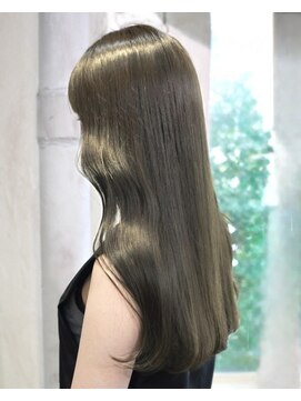 アリー 原宿 表参道(ALLY) ALLY松村 髪質改善×ブリーチなしグレージュカラー