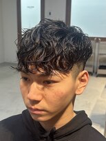 アトラクト バイ ラック 津田沼(Attract by LUCK) ミニマムスペインカール/津田沼/メンズパーマ/ブリーチ