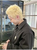 【東大阪布施】ハイトーンブロンドショート