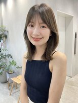フォト 新宿三丁目(foto) 大人ガーリー/似合わせカット/ミディアムレイヤーカット/新宿