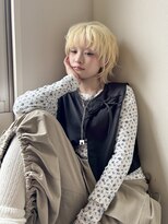 トマト(TOMTO)&nbsp;【RYOHEI】ショートウルフ_ニュアンスパーマ_20代30代40代