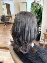 メルク(merc)&nbsp;ミディアム/レイヤー/オリーブグレージュ/グレージュ/宇都宮