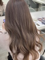 アイトーキョーエス 渋谷(AI TOKYO S)&nbsp;ブリーチなしダブルカラーヘーゼルグレージュ透明感髪質改善渋谷