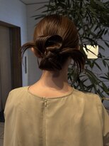 クラフト ヘア デザイン(CRAFT HAIR DESIGN) お呼ばれカチモリヘア♪