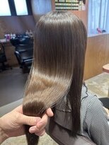 イロ ジェイアール JR奈良店(IRO)&nbsp;アマトラ"カシミヤ質感"髪質改善トリートメント【グレージュ】