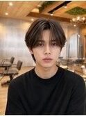 men's/メンズ/フェザーパーマ/シャドウパーマ/センターパート