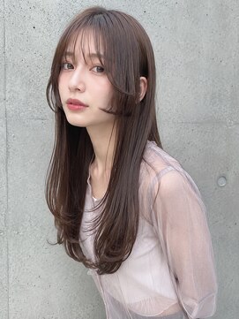 ピース バイ シータ(PEACE by CITA) 透明感ブラウン×小顔カットロング20代30代40代