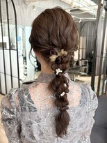 ローマー(ROAMER omotesando)&nbsp;ヘアセット結婚式二次会推し活お呼ばれ