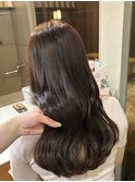 《花屋併設》ほんのりラベンダーの透明感カラー