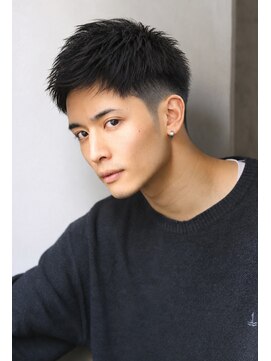 マルフェ 天王寺(marfe) 【marfe】メンズカット＿ベリーショート＿フェザーショート