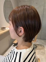 キリ 逗子(kiri)&nbsp;逗子葉山耳かけショートカットコンパクトショートボブ前髪眉M208