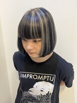 セピアージュ ドゥー(hair beauty clinic salon Sepiage deux)&nbsp;ダメージ最小限でお洒落に！バーコードハイライト