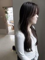ソワ バイ ルシル(SOIE by Lucile)&nbsp;透明感　暗髪カラー　レイヤーカット　福島市