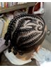 【yutsukI限定】コーンロウ/ヘアセット シャンプーブロー別