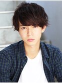 好感度◎ワイルドツーブロッククラウドマッシュビジカジ刈り上げ