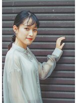 ツイギー 伊賀上ビル店(TWiGGY)&nbsp;タイトなまとめアレンジでシックな雰囲気に。