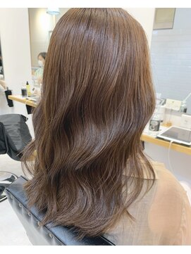 キャプチャー 海老名(capture) 【capture】淡色女子必見!ブリーチ無しメルティーベージュ