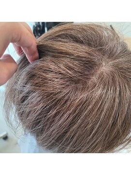 クシェルヘア(kuschel hair) 【ミルクティーベージュ】竹下オススメ!!白髪ぼかしの完成形☆